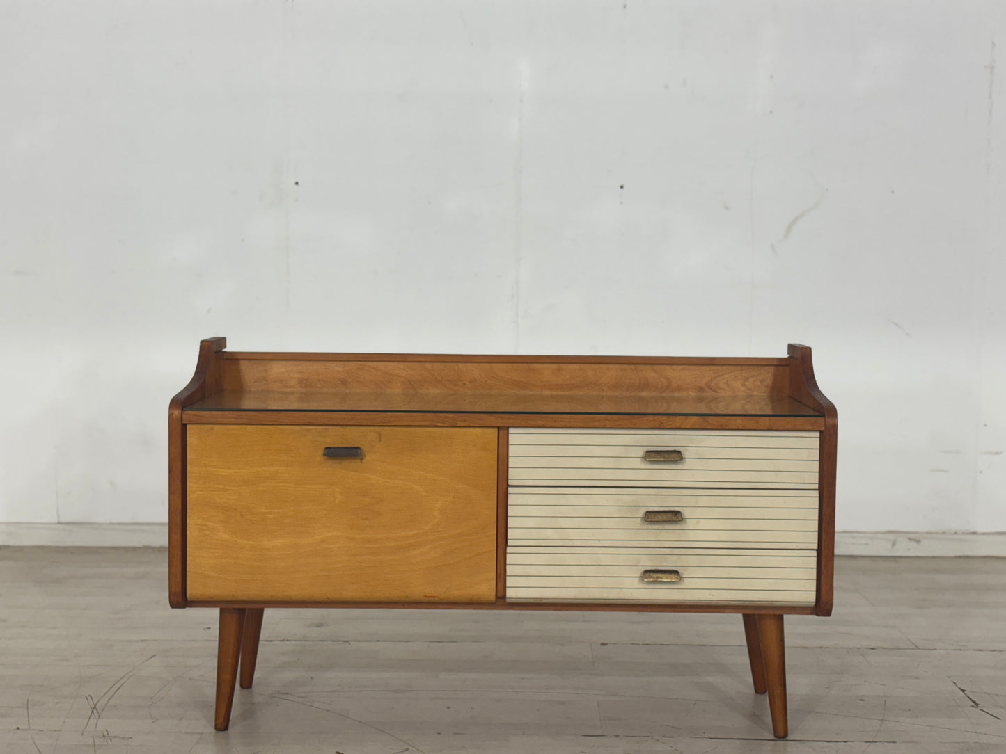 Mid Century Sideboard Schrank Kommode Vintage