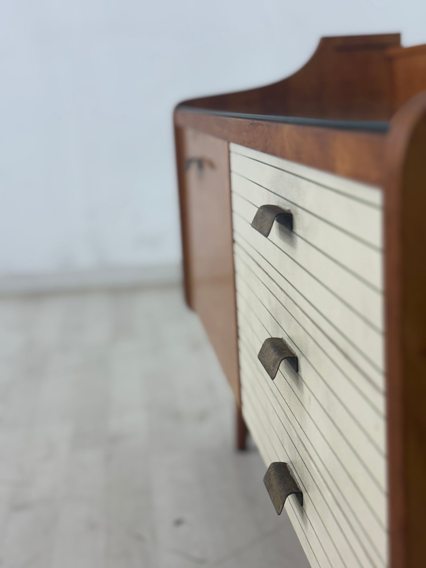 Mid Century Sideboard Schrank Kommode Vintage