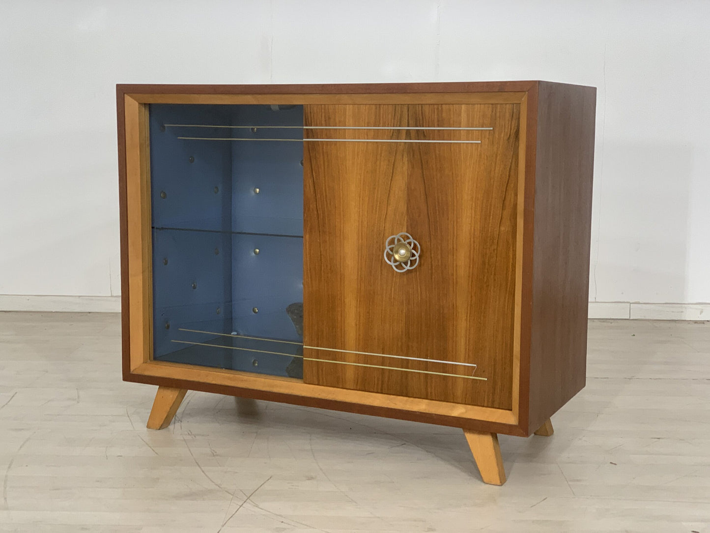 MID CENTURY BARSCHRANK SCHRANK ANRICHTE KOMMODE VINTAGE