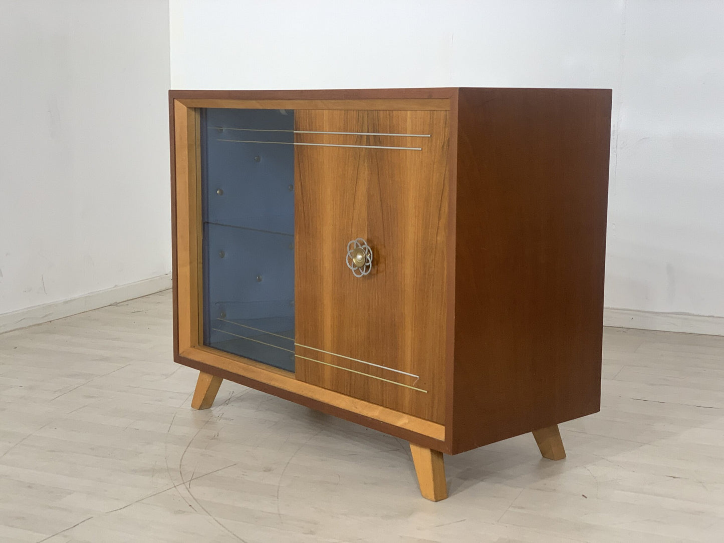 MID CENTURY BAR CABINET CABINET SIDEBOARD CHEST OF DRAWERS VINTAGE