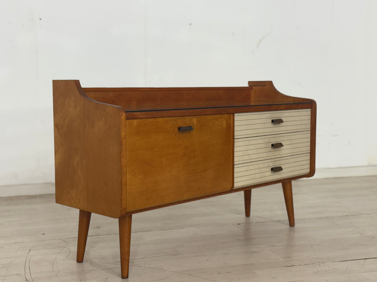 Mid Century Sideboard Schrank Kommode Vintage