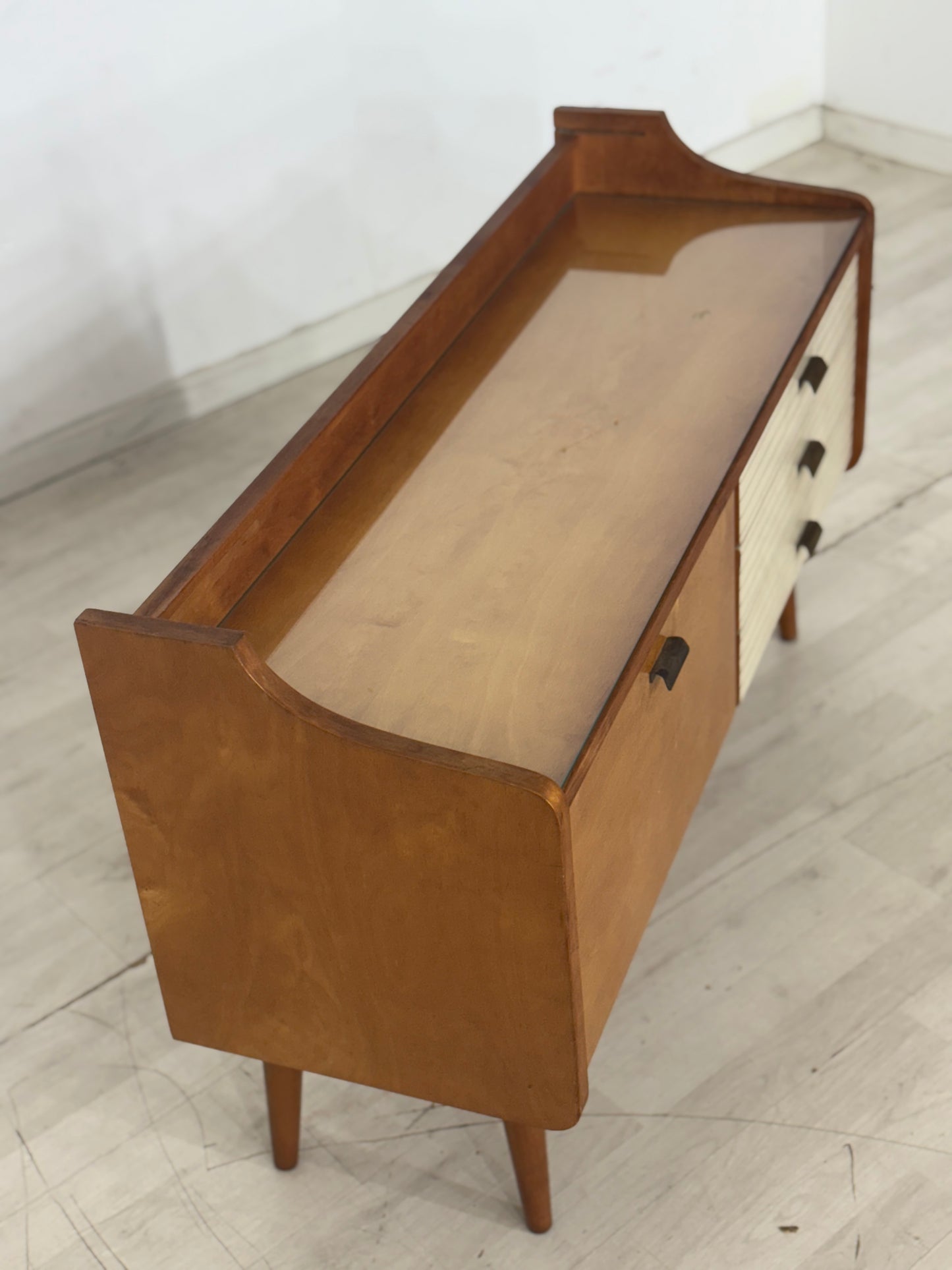Mid Century Sideboard Schrank Kommode Vintage