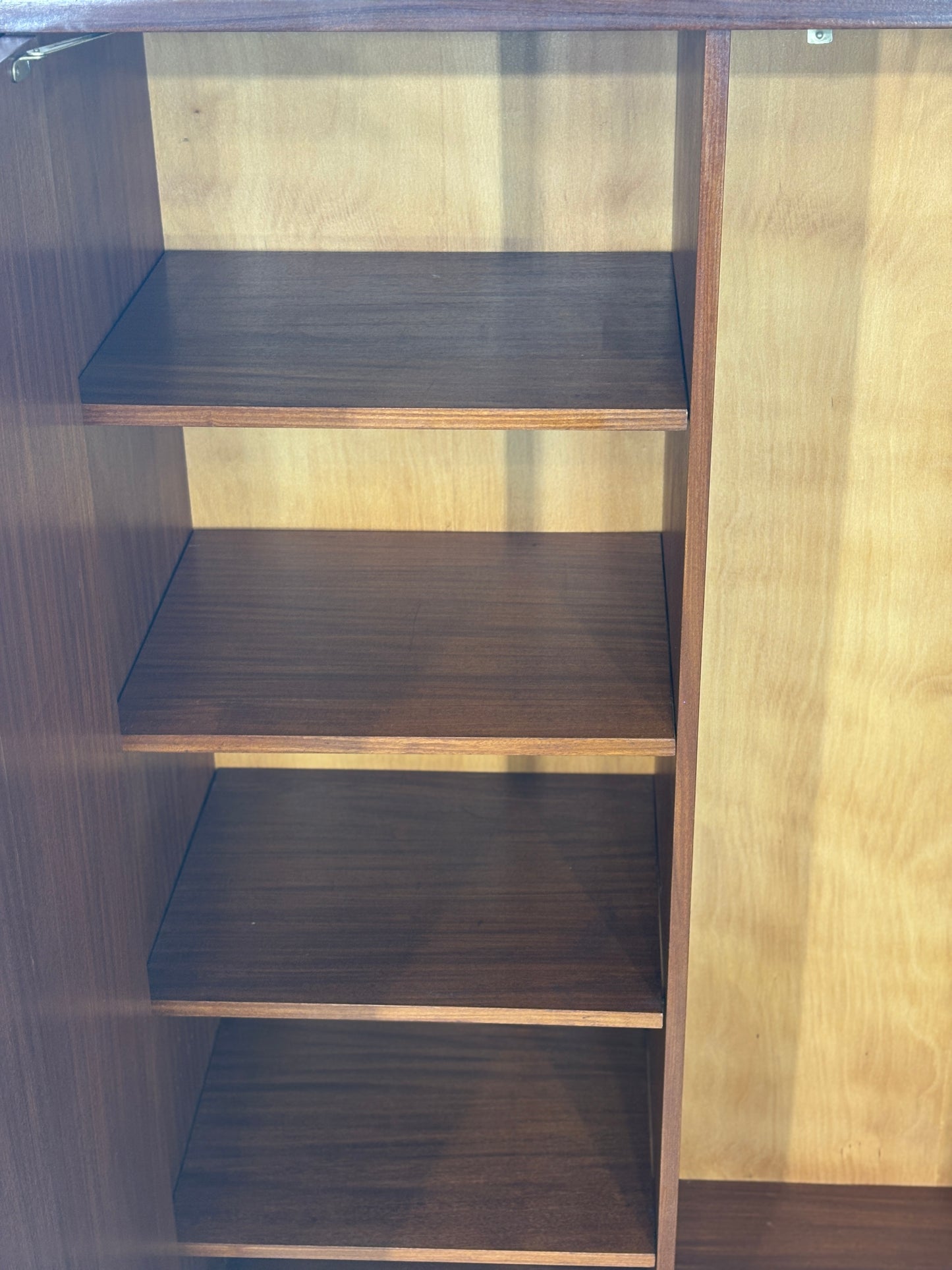 Mid Century Wäscheschrank Kleiderschrank Wardrobe Vintage