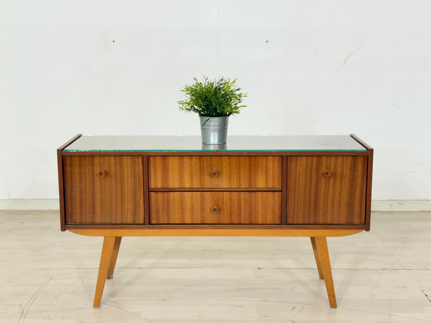 Vintage Kommode / Mid-Century Sideboard / 60er Jahre Lowboard