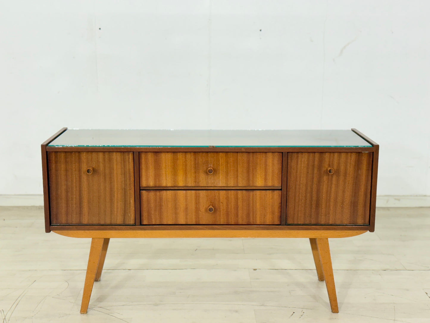 Vintage Kommode / Mid-Century Sideboard / 60er Jahre Lowboard