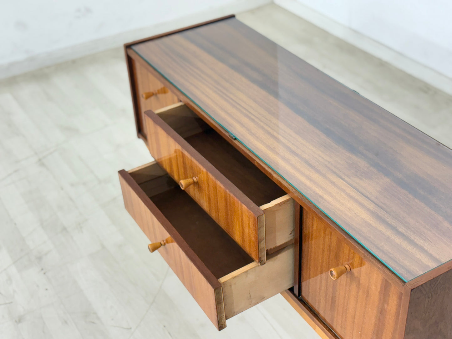 Vintage Kommode / Mid-Century Sideboard / 60er Jahre Lowboard