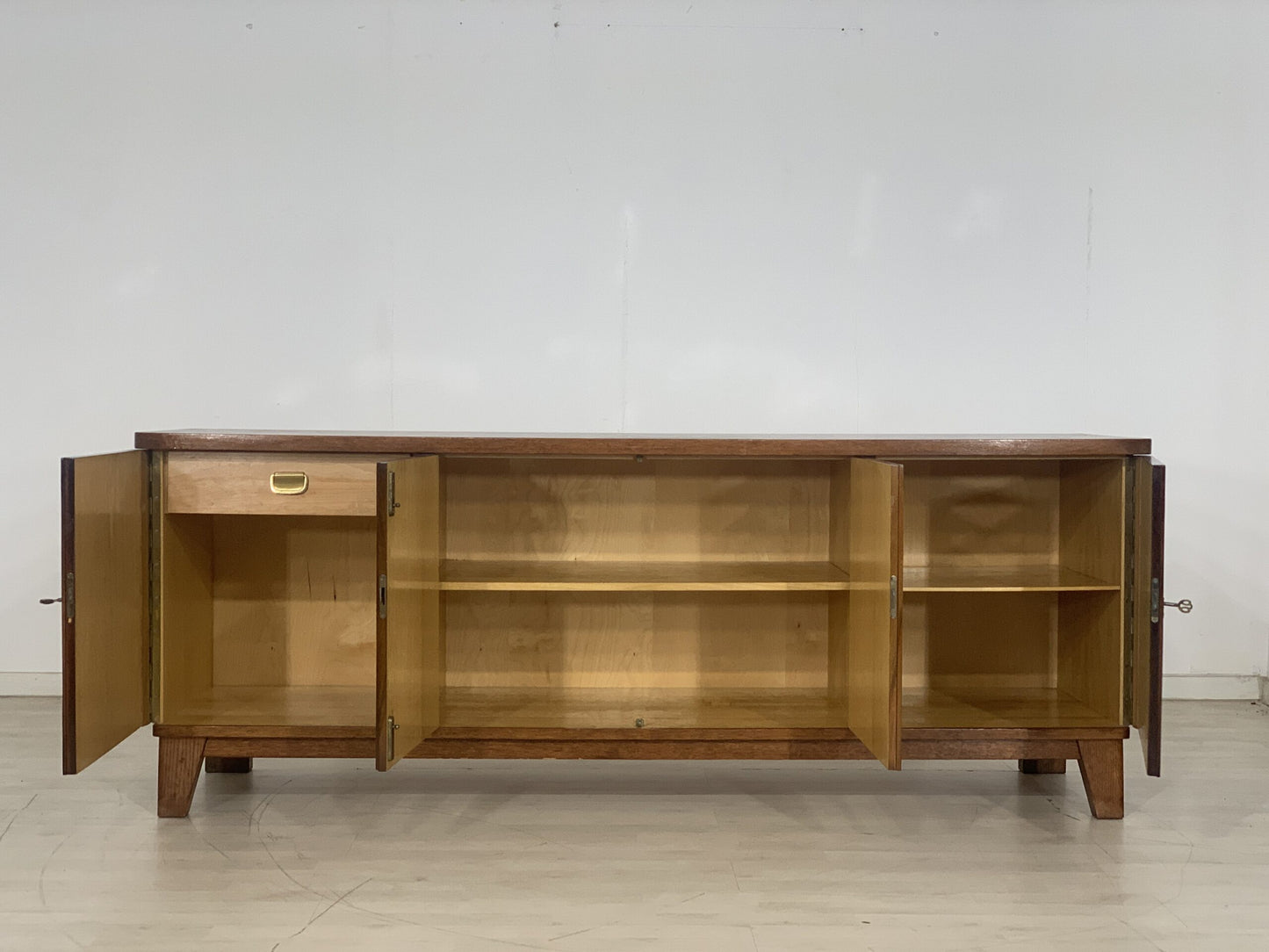 60ER JAHRE SIDEBOARD ANRICHTE WOHNZIMMERSCHRANK KOMMODE VINTAGE