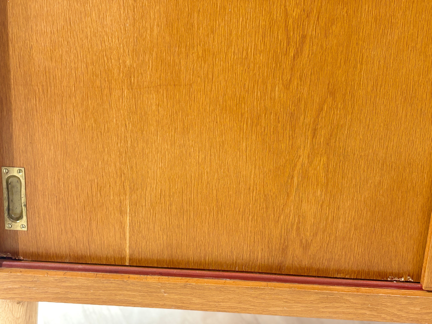 Mid-Century Fächerschrank / Vintage Highboard / Wohnzimmerschrank