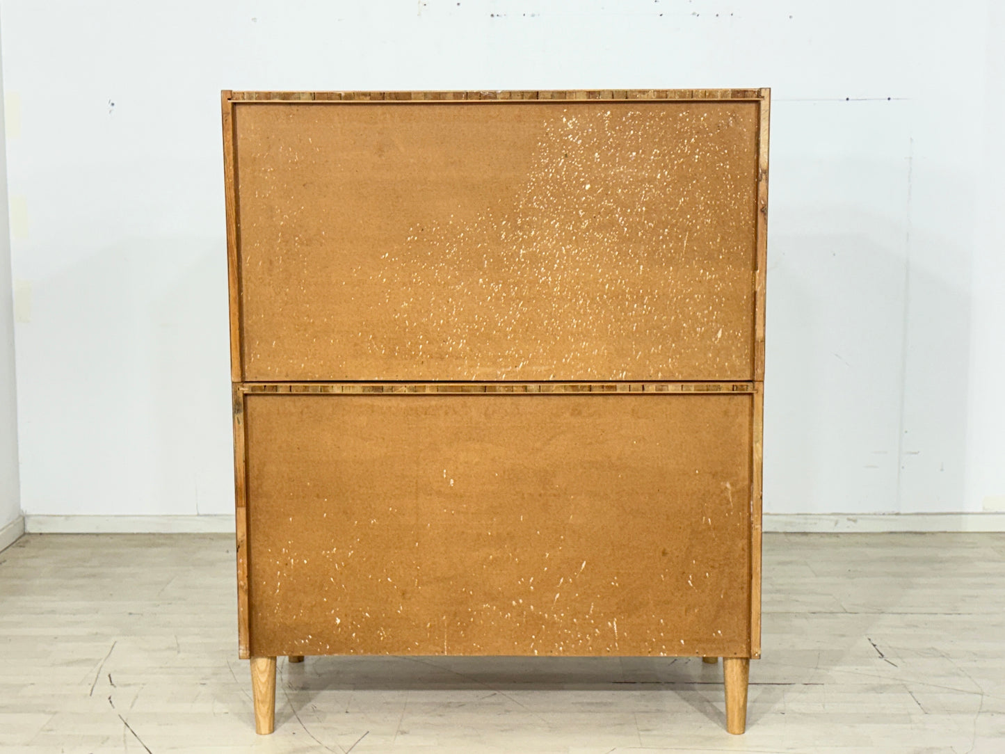 Mid-Century Fächerschrank / Vintage Highboard / Wohnzimmerschrank