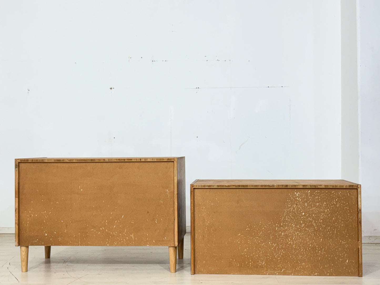 Mid-Century Fächerschrank / Vintage Highboard / Wohnzimmerschrank