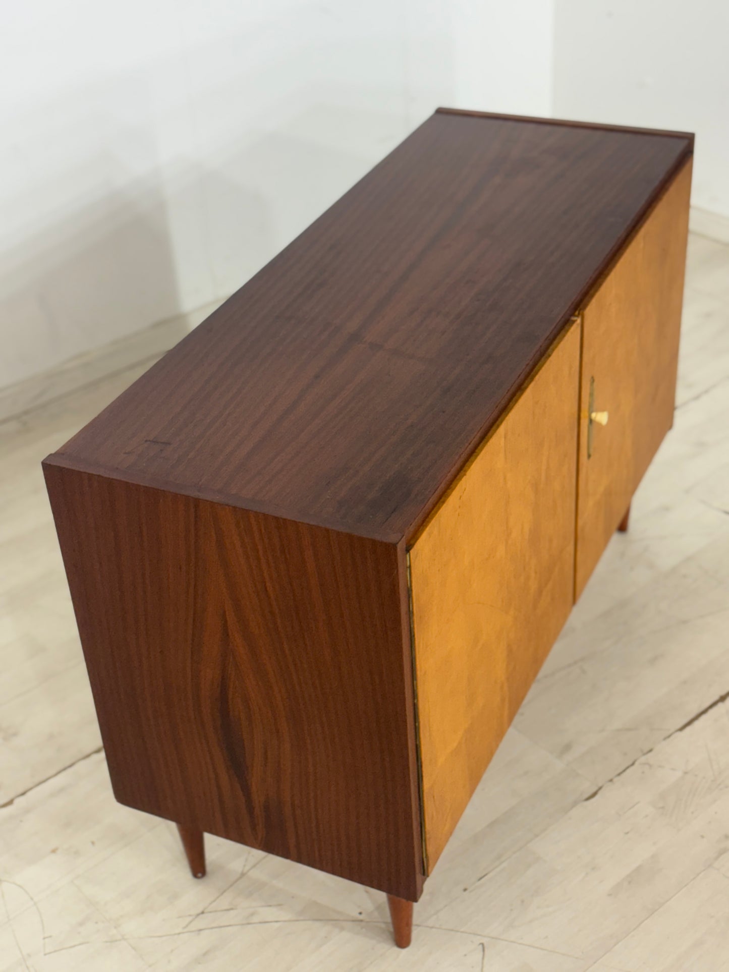 Mid Century Kommode Wohnzimmerschrank Wohnzimmeranrichte Schrank Vintage