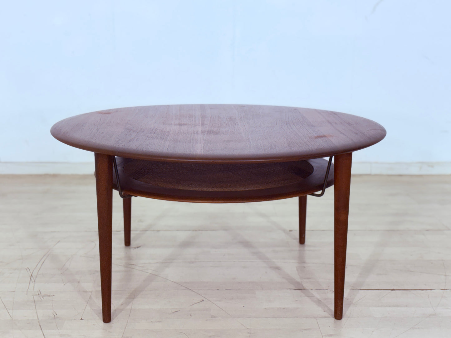 Peter Hvidt Teak Couchtisch Wohnzimmertisch Designer Tisch Vintage