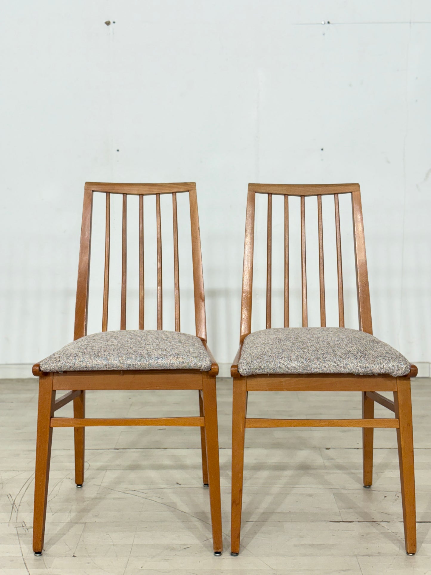 Hellerau Esszimmerstühle / 2er Set Vintage Stühle – 60er Jahre