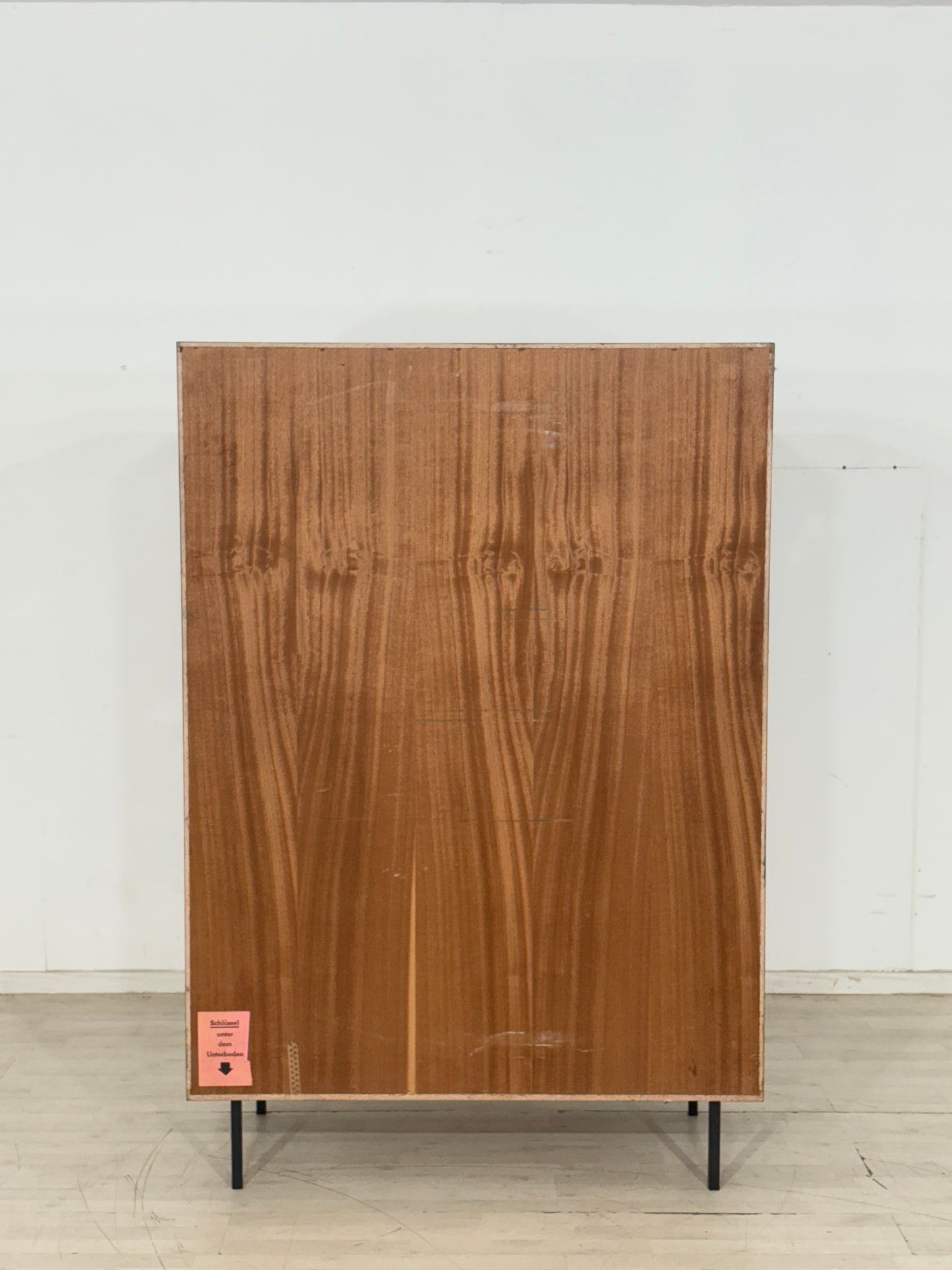60er Jahre Teak Kleiderschrank Holz Schrank Wäscheschrank Vintage