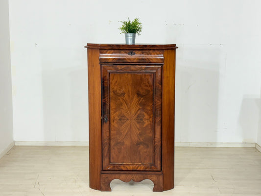 Biedermeier Eckschrank / Vertiko – um 1880