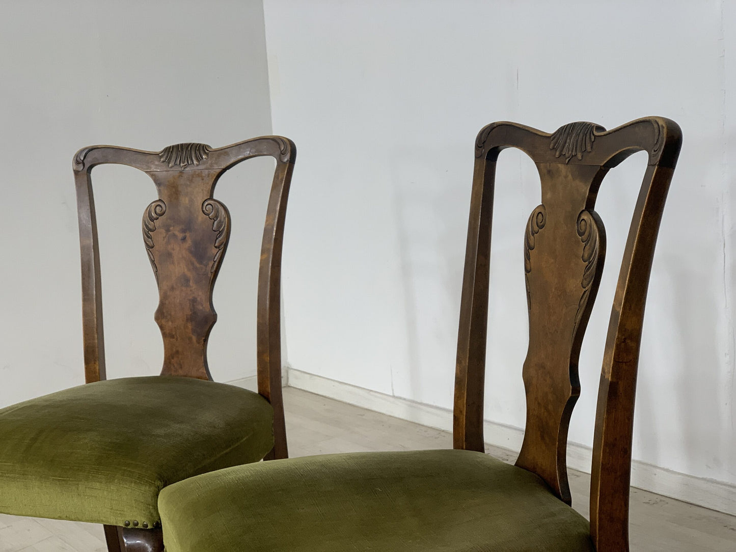 2x CHIPPENDALE CHAIRS DINING ROOM CHAIRS KITCHEN CHAIRS