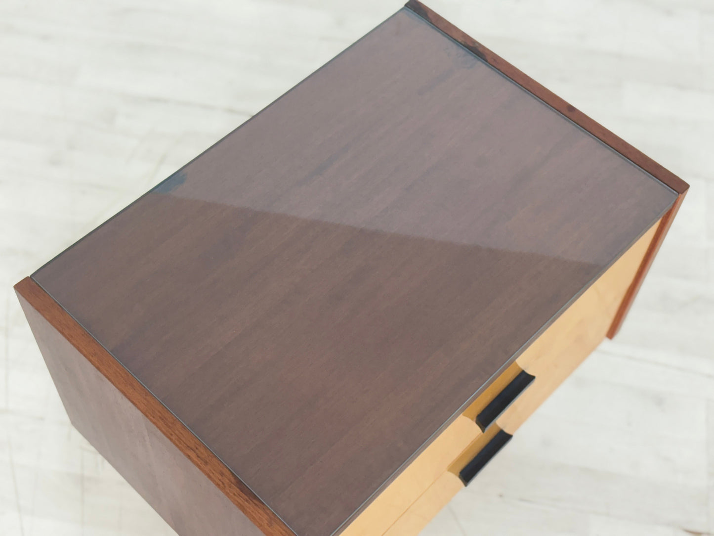 60er Jahre Nachttisch Nachtschrank Kommode Schrank Vintage