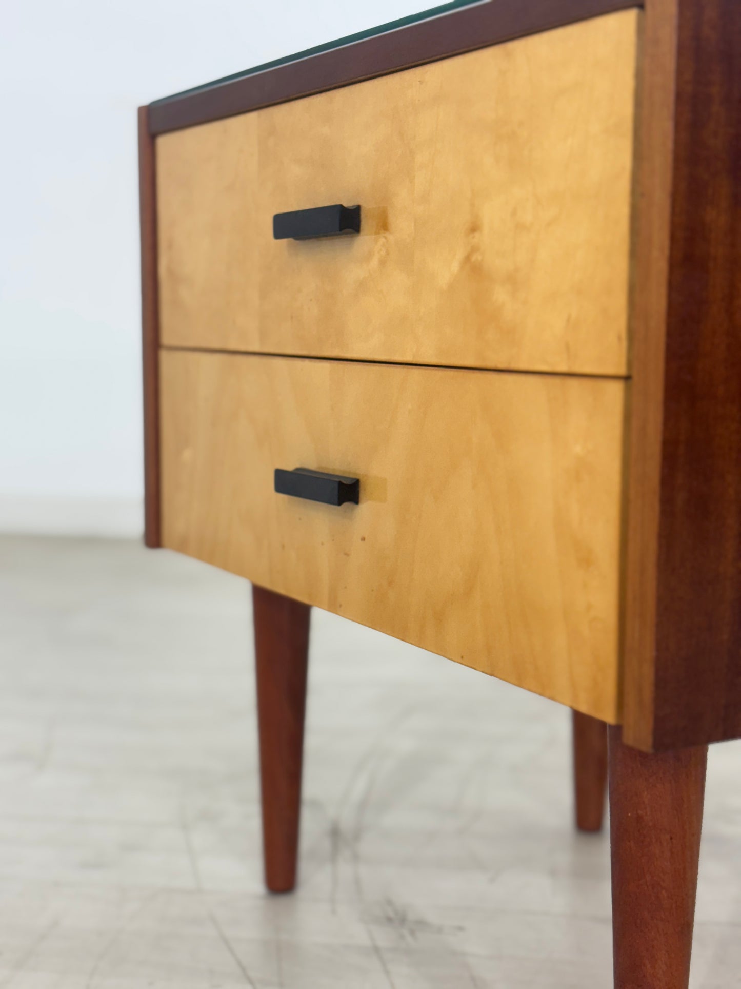 60er Jahre Nachttisch Nachtschrank Kommode Schrank Vintage
