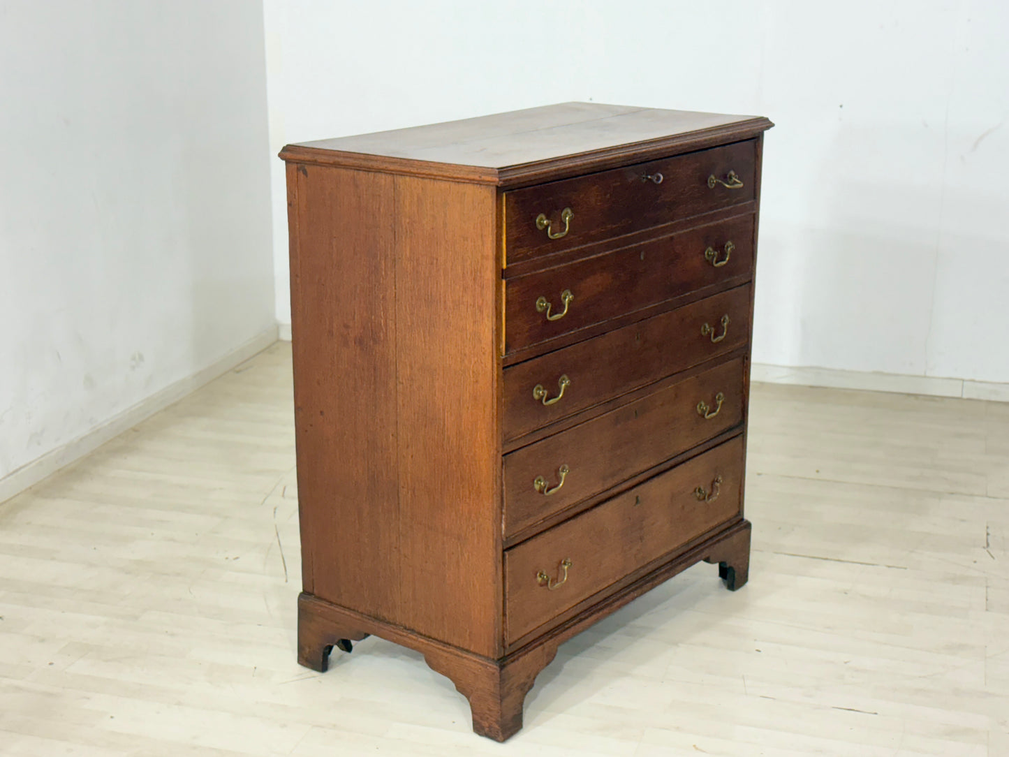 Mahagoni Sekretär / Kolonialstil Kommode / Schiffskommode – um 1900
