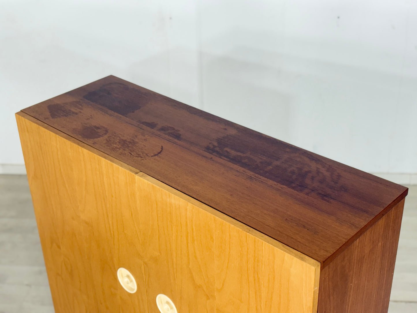 60ER JAHRE WÄSCHESCHRANK SCHUHSCHRANK SCHRANK VINTAGE HIGHBOARD