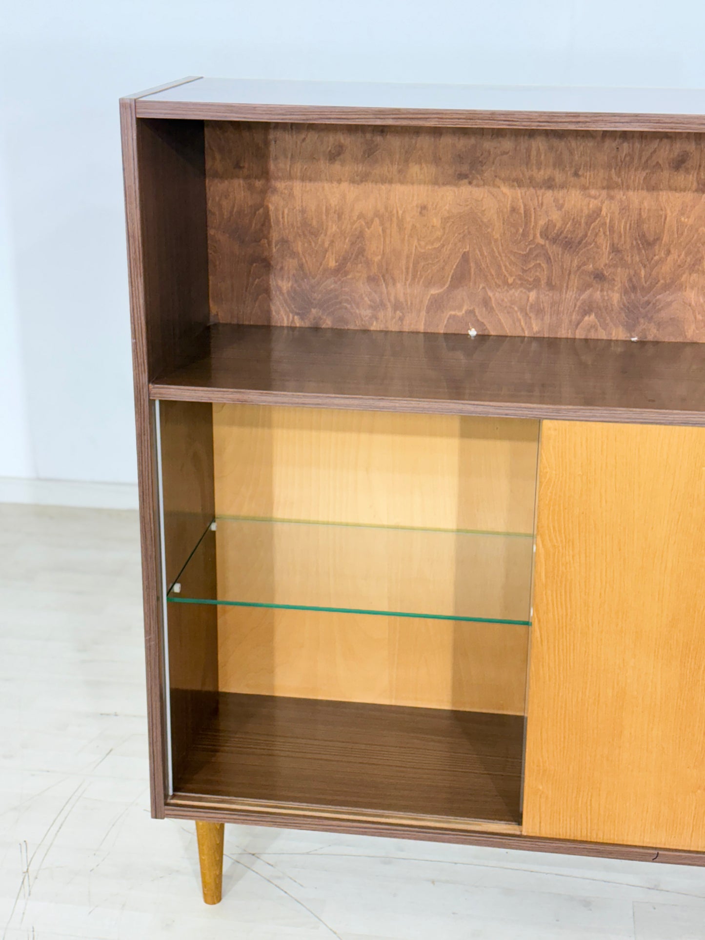Mid Century Highboard Kommode Schrank Flurschrank Vintage