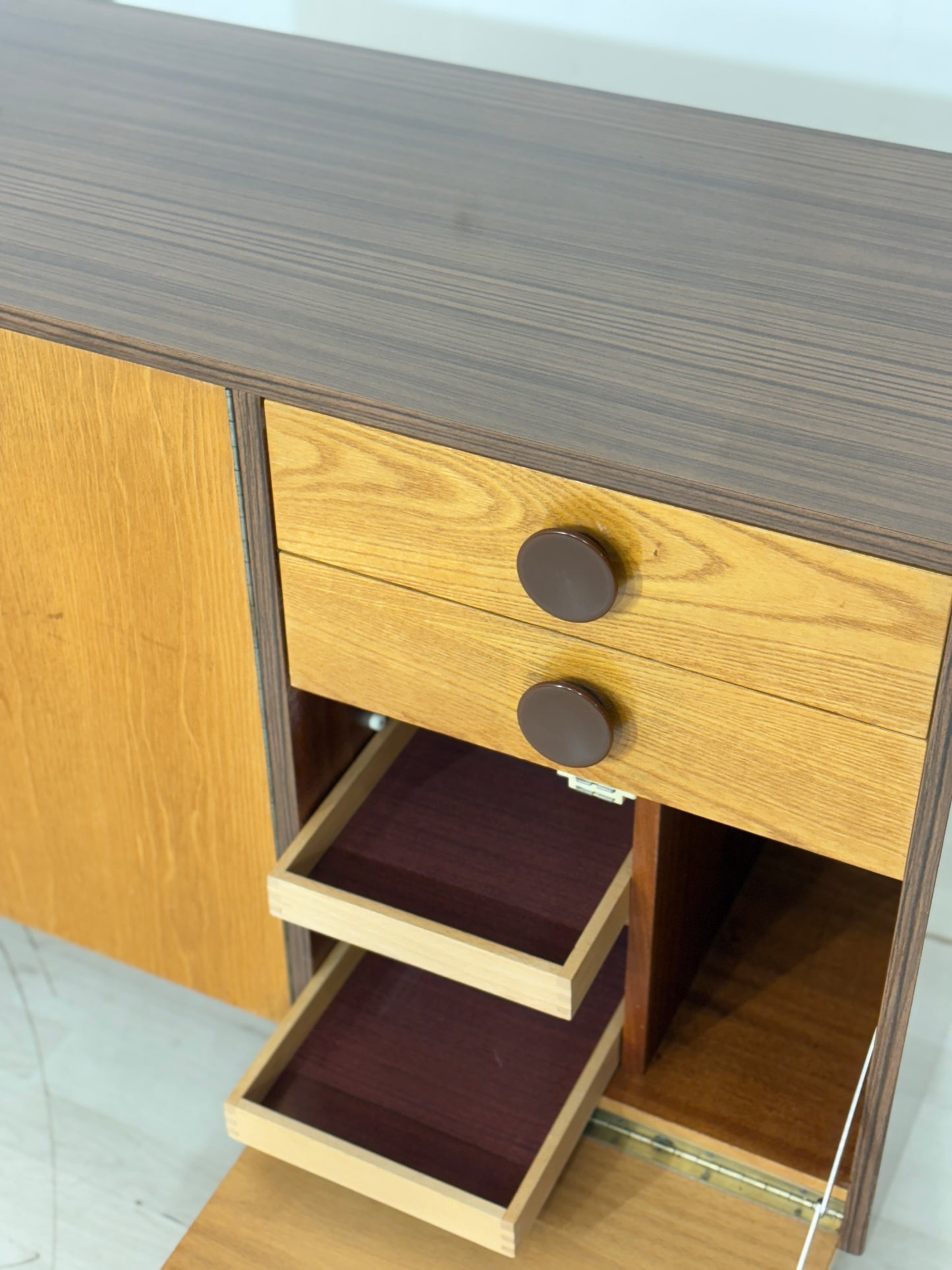 Mid Century Sideboard Kommode Anrichte Schrank Vintage