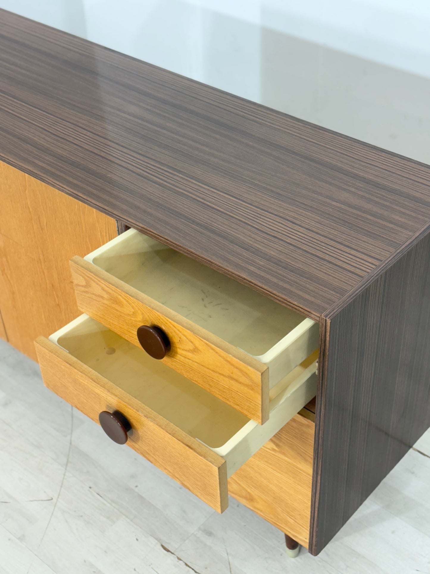 Mid Century Sideboard Kommode Anrichte Schrank Vintage
