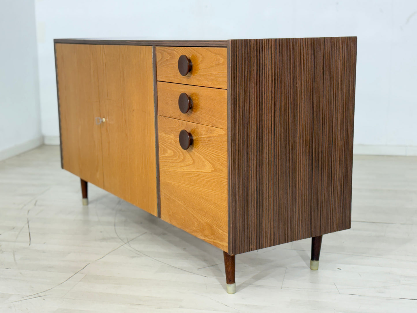 Mid Century Sideboard Kommode Anrichte Schrank Vintage