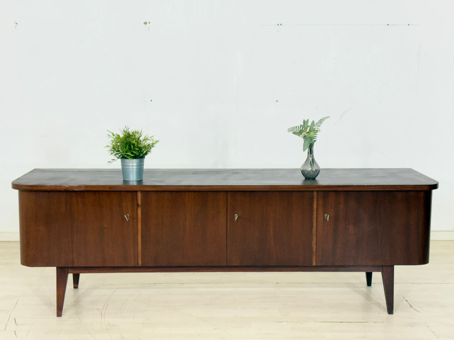 Mid Century Sideboard Kommode Lowboard Schrank Vintage