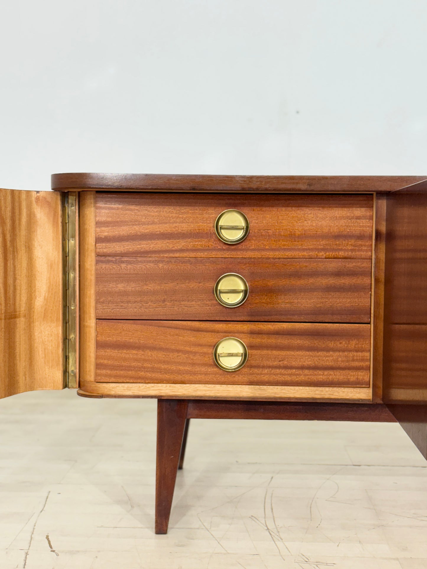 Mid Century Sideboard Kommode Lowboard Schrank Vintage