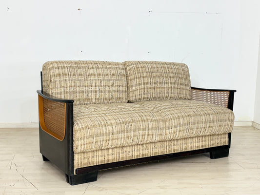 Art Deco Sofa Couch ausziehbar um 1940