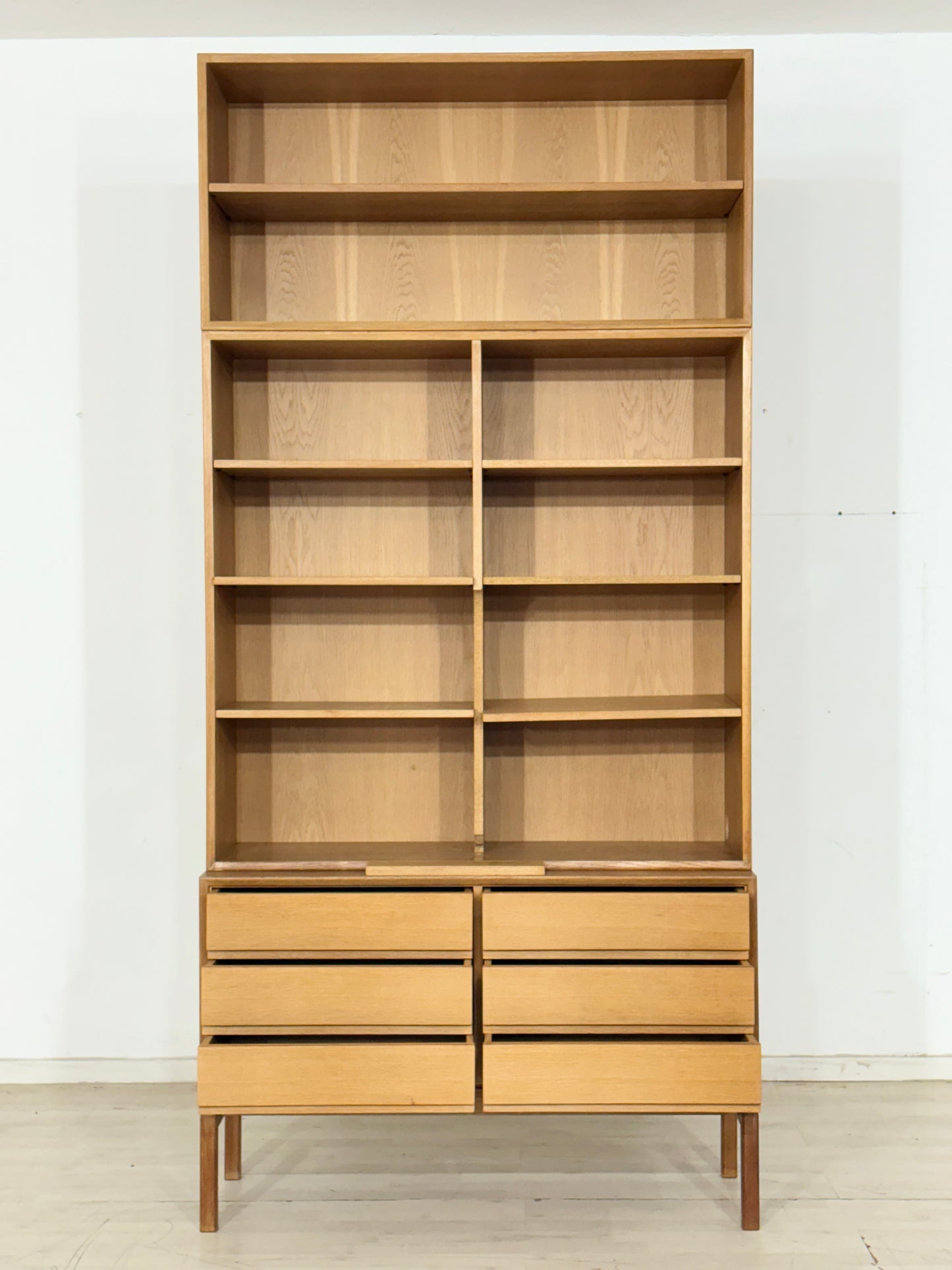 Mid Century Klassiker: IKEA MTP Regal / Highboard / Sideboard – Eiche – Design Marianne Richter