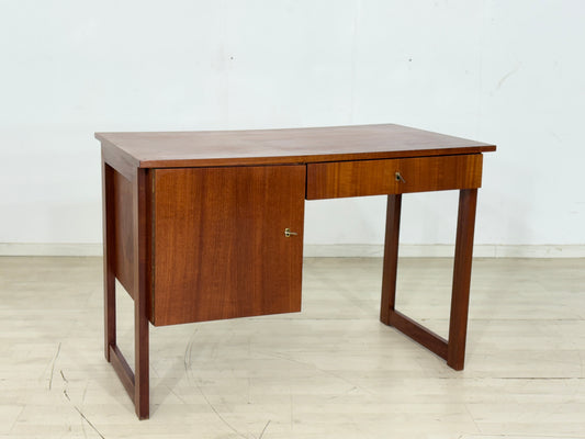Mid Century Schreibtisch Damentisch Holz Tisch Vintage Desk