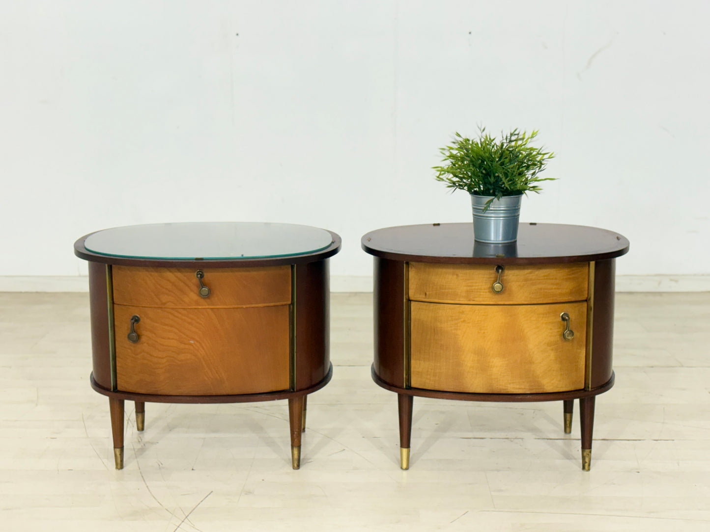 2x Mid-Century Nachttisch / Skandinavischen Design / Nachttisch / Nachtschrank
