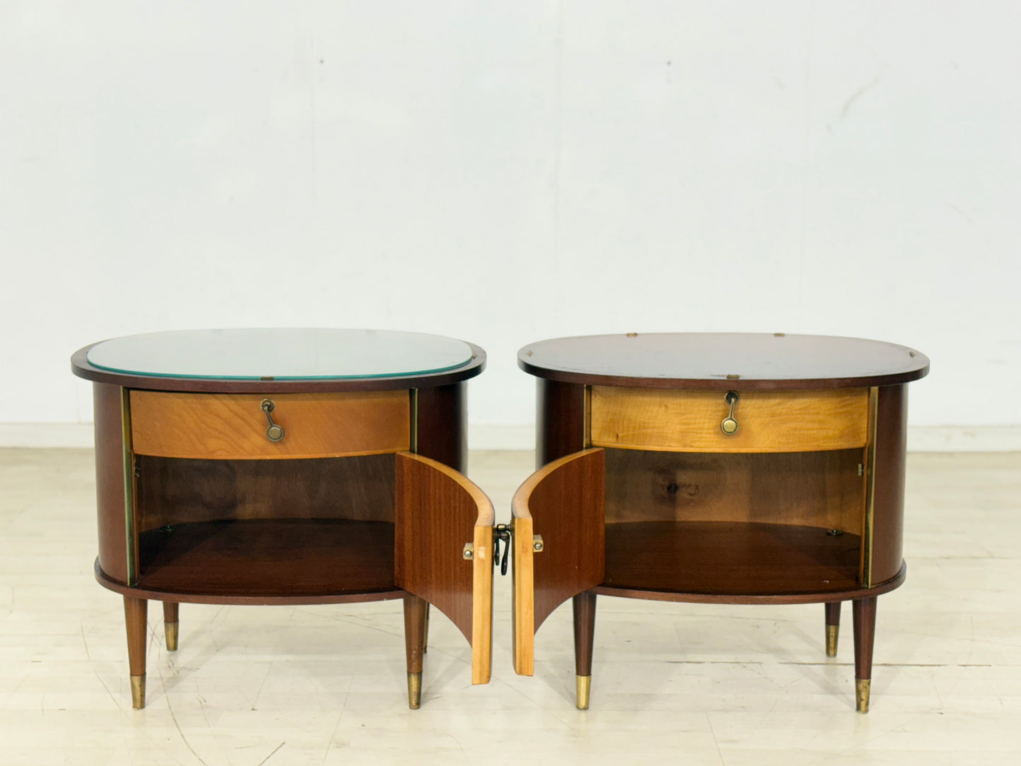 2x Mid-Century Nachttisch / Skandinavischen Design / Nachttisch / Nachtschrank