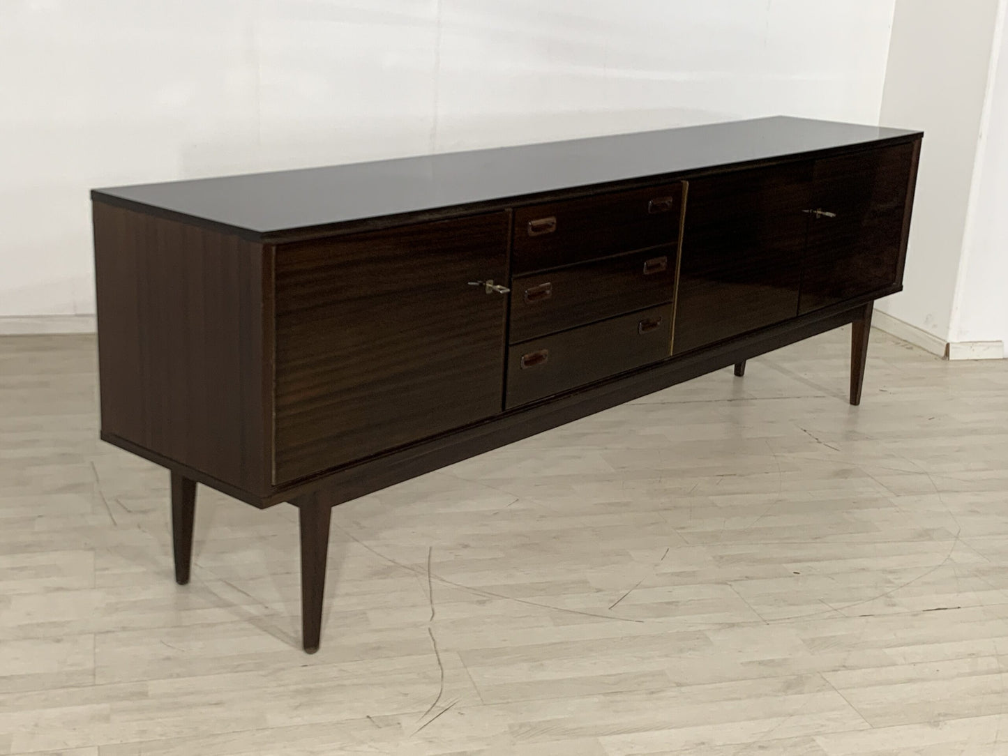 60ER JAHRE ANRICHTE SIDEBOARD LONGBOARD SCHRANK KOMMODE VINTAGE