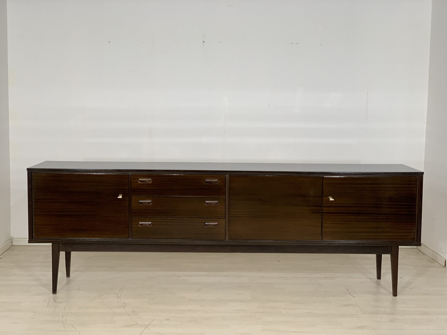 60ER JAHRE ANRICHTE SIDEBOARD LONGBOARD SCHRANK KOMMODE VINTAGE