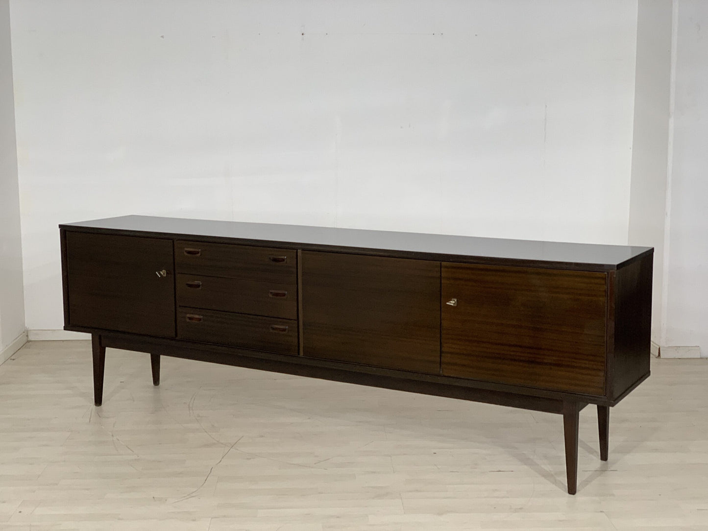 60ER JAHRE ANRICHTE SIDEBOARD LONGBOARD SCHRANK KOMMODE VINTAGE