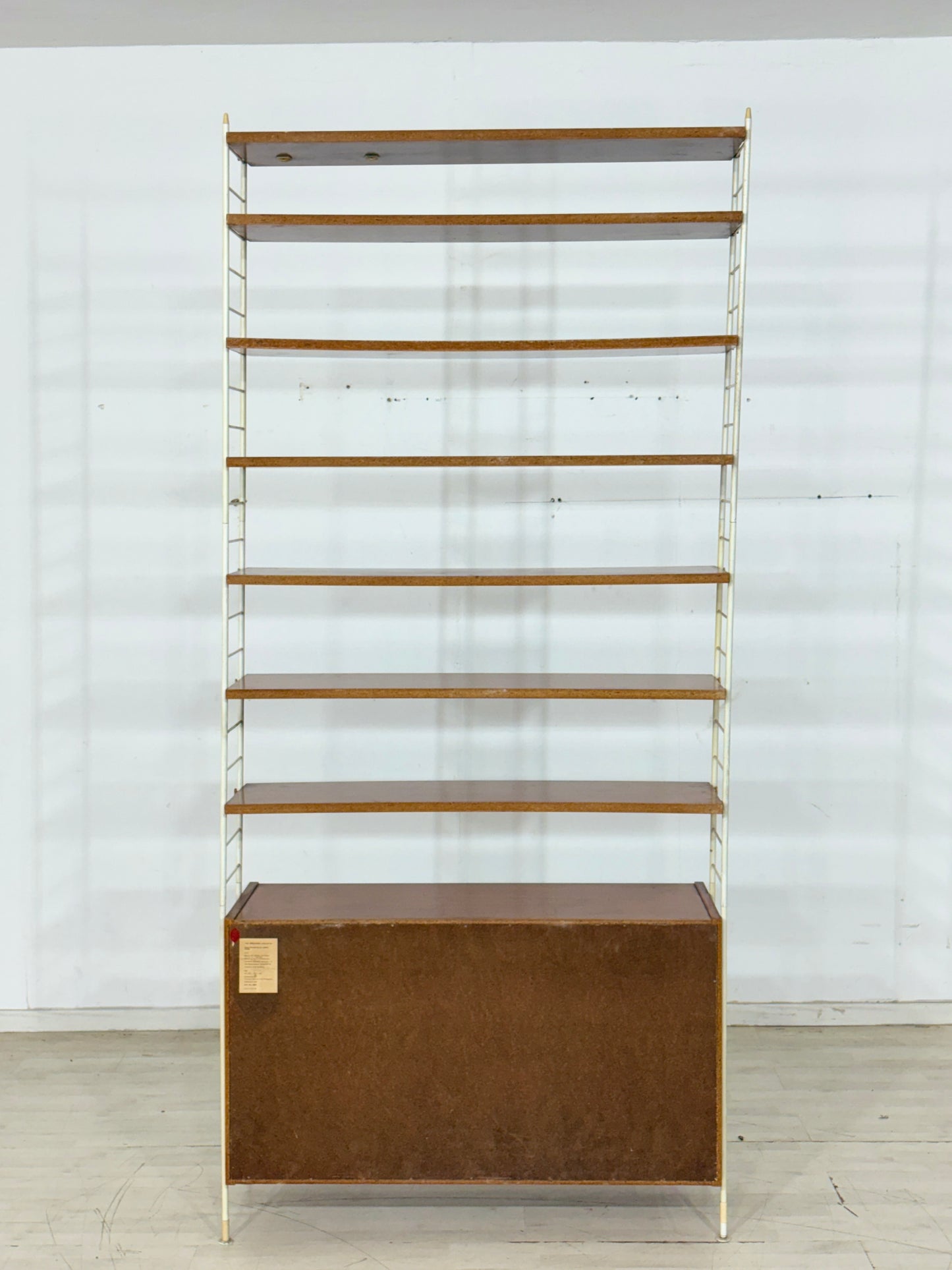 Modulares Mid-Century Wandregal „Sybille“-Serie - 60er Jahre / Stringregal