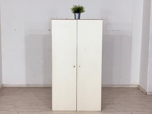 Großer Vintage Schuhschrank / Mid-Century Design / Schuhregal