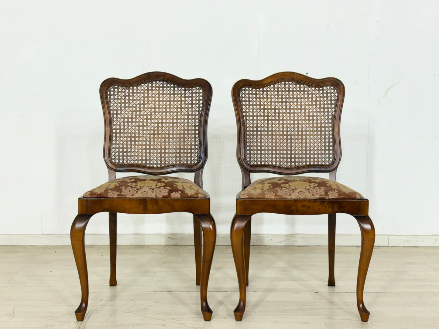 6er Set Chippendale Stühle / Vintage Esszimmerstühle / Mid Century Stühle
