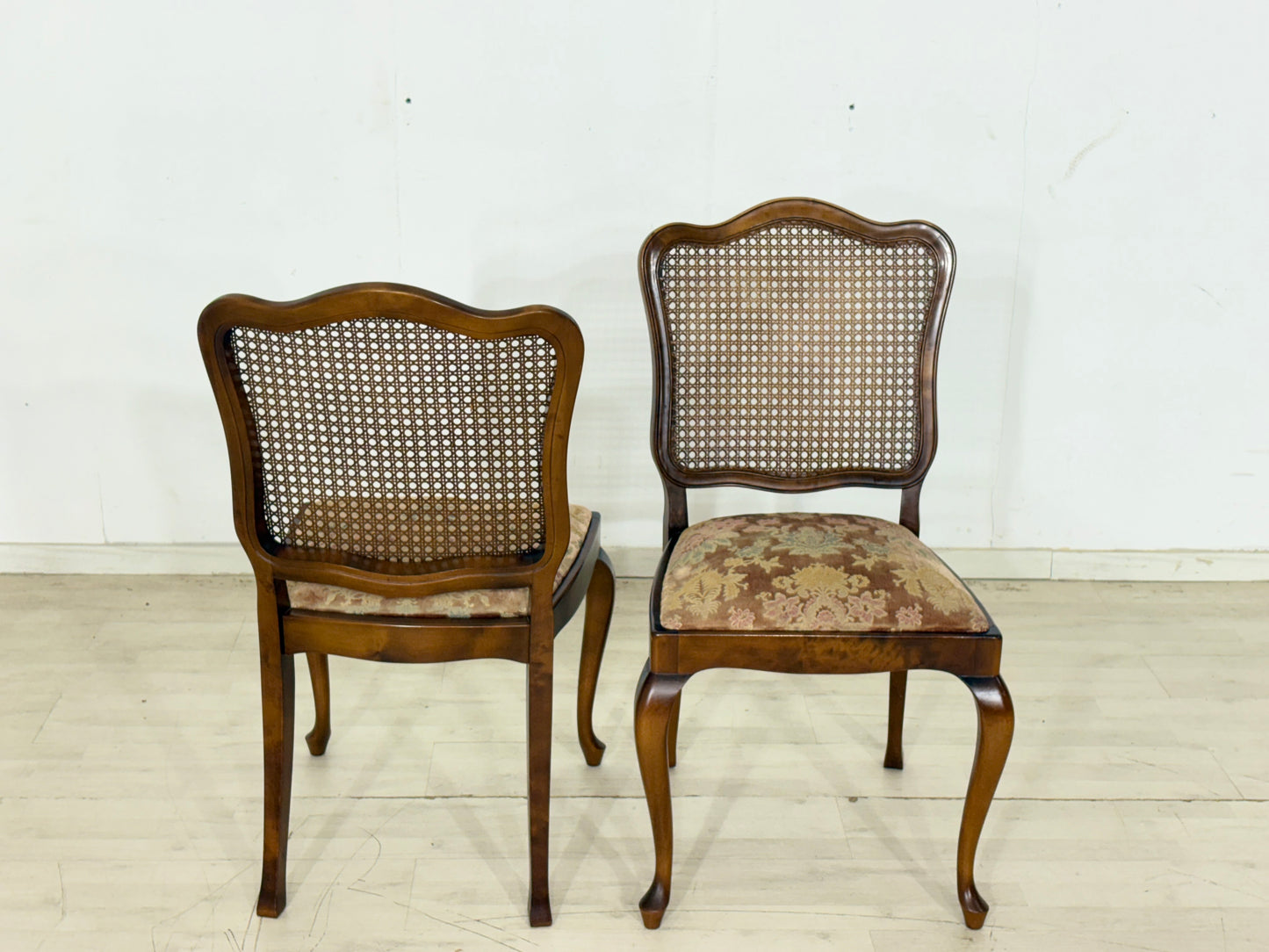 6er Set Chippendale Stühle / Vintage Esszimmerstühle / Mid Century Stühle