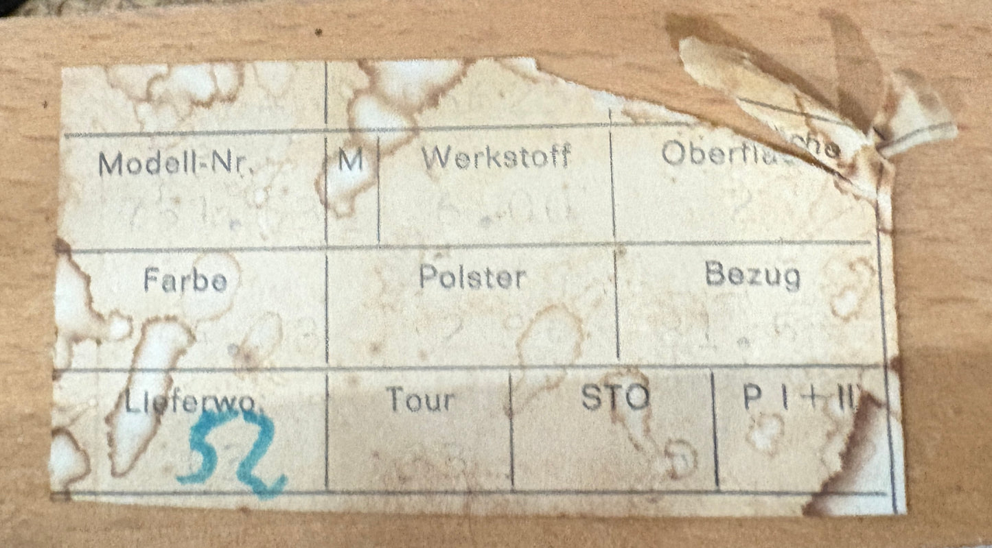 6er Set Chippendale Stühle / Vintage Esszimmerstühle / Mid Century Stühle