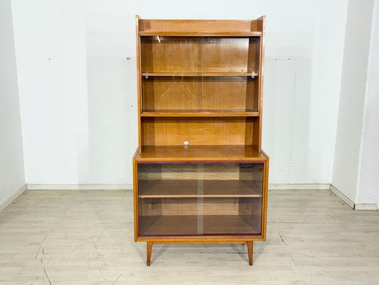 Mid Century Vitrine Schrank Wohnzimmerschrank Vintage Highboard