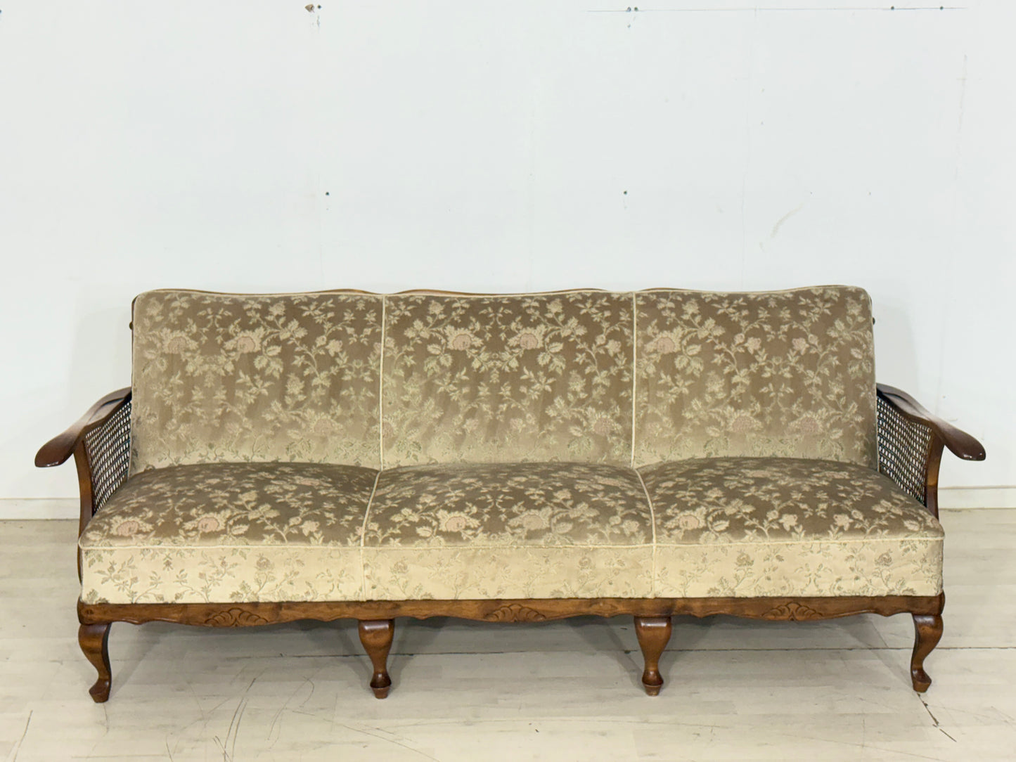 Chippendale Couchgarnitur / Sitzgarnitur / Sofa & Sessel – 60er Jahre Vintage