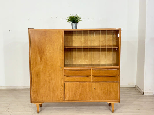 Vintage Highboard / Geschirrschrank / Wohnzimmerschrank – 60er Jahre