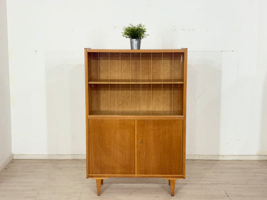 Mid-Century Vitrine / Bücherschrank / Wohnzimmerschrank – 60er Jahre