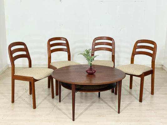 4x Dyrlund Stühle Esszimmerstühle Stuhl Vintage