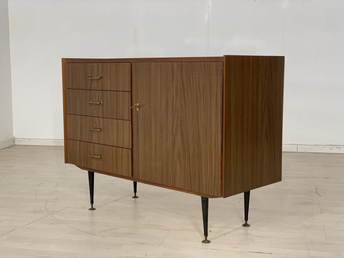 70er Jahre Kommode Anrichte Sideboard Schrank Vintage