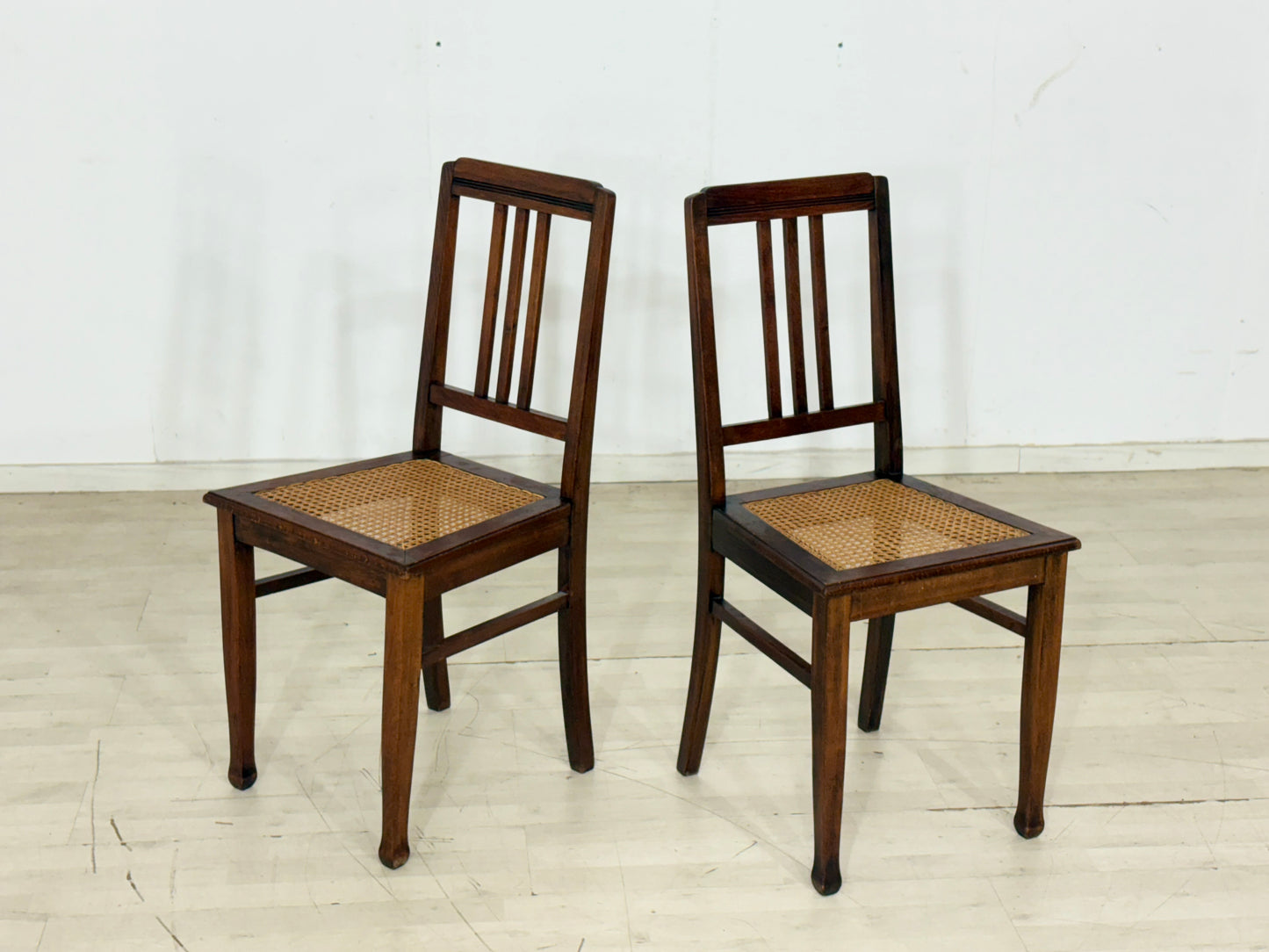 2x Gründerzeit Stühle / Esszimmerstühle / Wohnzimmerstühle – Gründerzeit / Antik